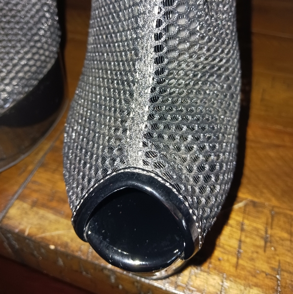 Ellie Thigh High Boots Mesh - Picture 5 of 9